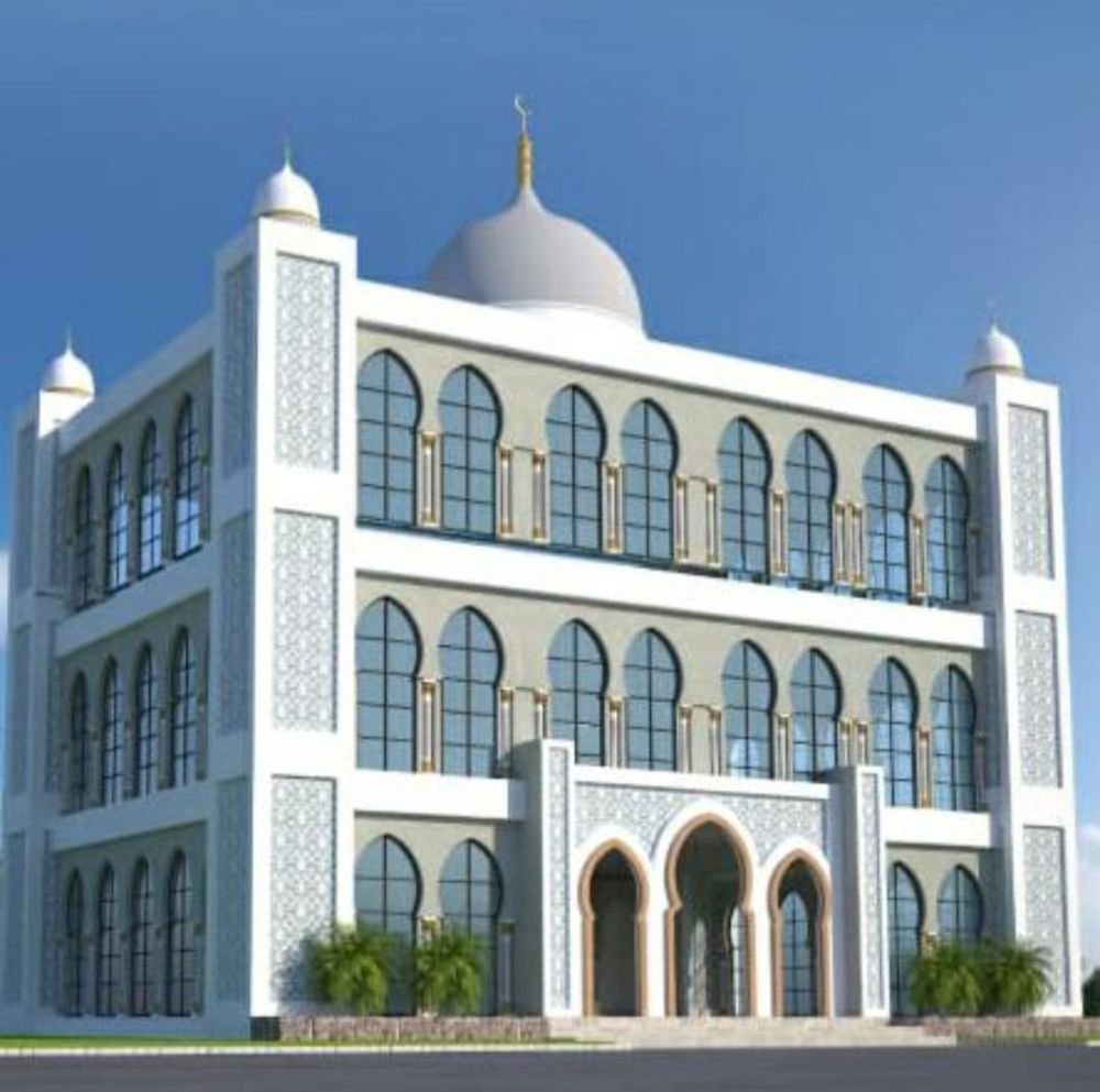 প্রস্তাবিত মসজিদের নকশা